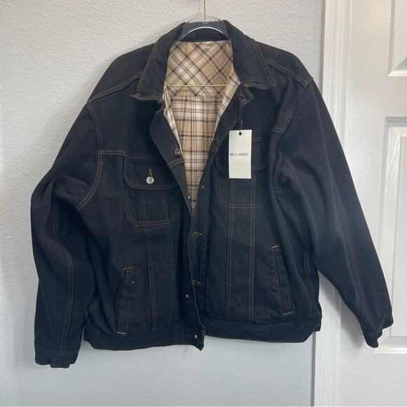 CAT X Reclaimed LA  Mens Reversible Utility Jacket Urban Outfitters UNISEX - Picture 10 of 16